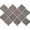 Msi Dove Gray Arabesque SAMPLE Glazed Ceramic Mesh-Mounted Mosaic Wall Tile ZOR-MD-0426-SAM - alternate 1